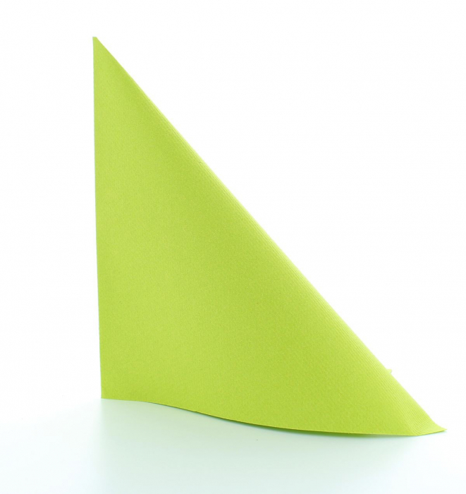 Servetele de masa festive Linclass - Verde kiwi / 40 x 40 cm / 20 buc [2]
