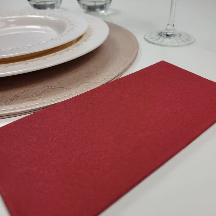 BAX Servetele Linclass ultra calitative, bordo/ visinii, 40x40 cm, pliate 1/8, 864 buc [7]