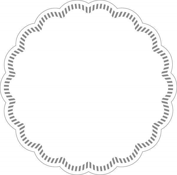 Coastere/suporturi din hartie Tissue pentru pahare sau cesti / albe / diametru 9 cm / 250 buc [1]