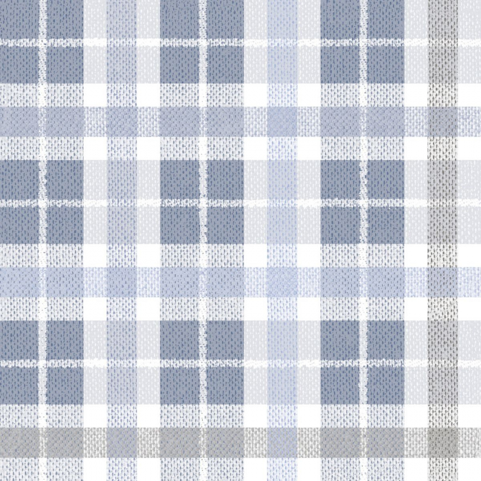 Servetele festive Linclass - Fred (carouri albastru inchis) / 40 x 40 cm / 50 buc [1]