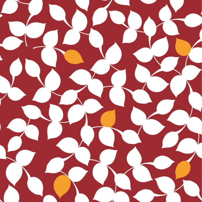 Servetele de masa festive Linclass - Silas (bordeaux) / 40 x 40 cm / 50 buc [2]