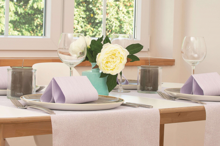 Aranjament masa festiva lila [1]