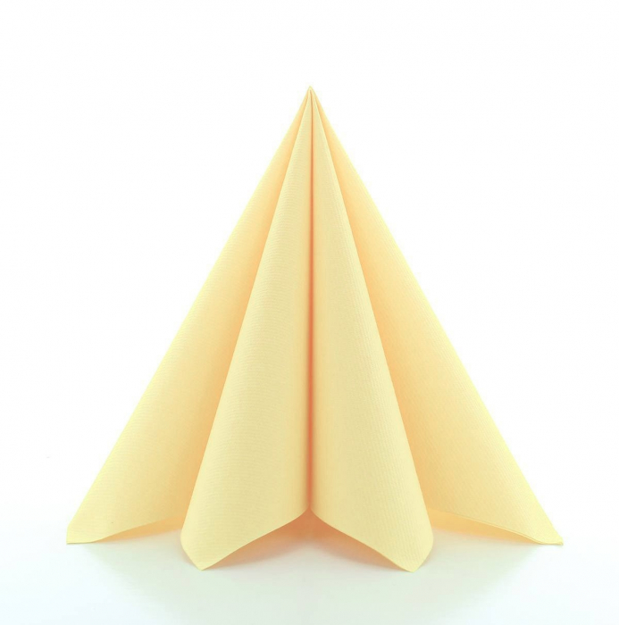 Servetele de masa festive Linclass - Sahara (crem galbui) / 40 x 40 cm / 50 buc [1]