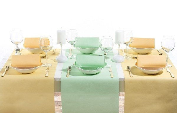 Servetele de masa festive Linclass - Sahara (crem galbui) / 40 x 40 cm / 50 buc [2]