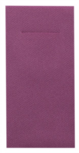 Servetele cu BUZUNAR pentru tacamuri - Linclass Amethyst (Mov inchis) / 40 x 40 cm / 75 buc [2]
