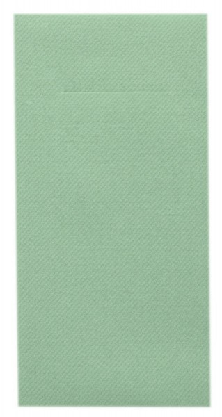Servetele cu BUZUNAR pentru tacamuri - Linclass Eukalyptus (verde eucalipt) / 40 x 40 cm / 75 buc [2]