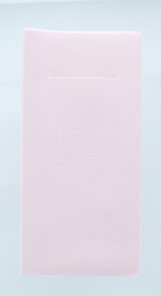 Servetele cu BUZUNAR pentru tacamuri - Linclass Light Pink (Roz pal) / 40 x 40 cm / 75 buc [2]