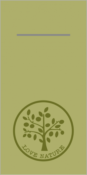 servetele oliv cu buzunar pentru tacamuri [1]