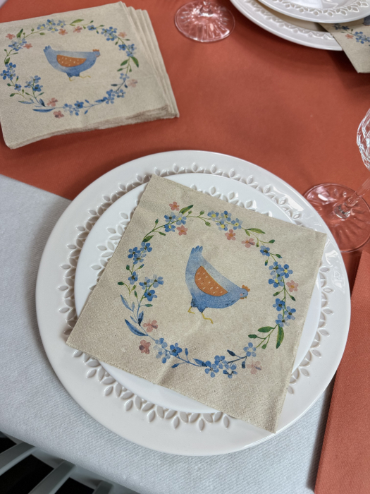 Servetele de masa 2 straturi, Tissue Reciclat - model Gainusa 33 x 33 cm / 20 buc [1]