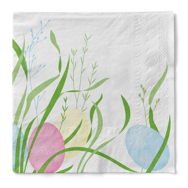 Servetele de masa 3 straturi, Ostern (oua, model de Paste) / 33 x 33 cm / 100 buc [1]