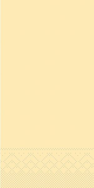 Servetele de masa 3 straturi Tissue - Crem, 33 x 33 cm, pliate 1/8, 100 buc [1]