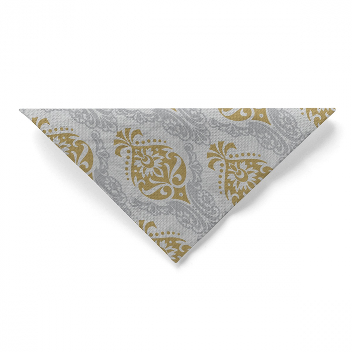 Servetele de masa 3 straturi, Tissue - Doris (imprimeu auriu-argintiu) / 40 x 40 cm / 100 buc [4]