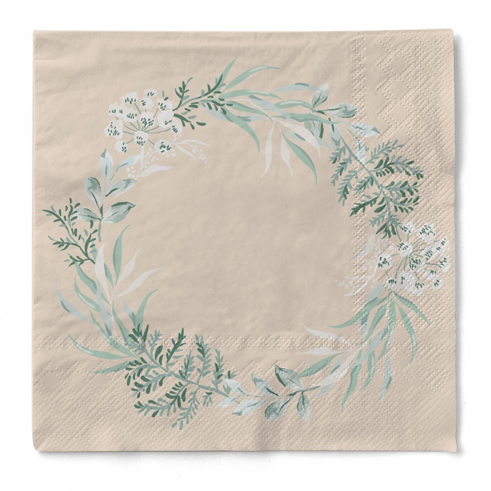 Servetele de masa 3 straturi Tissue Reciclat - Alea, 33 x 33 cm, 100 buc [1]