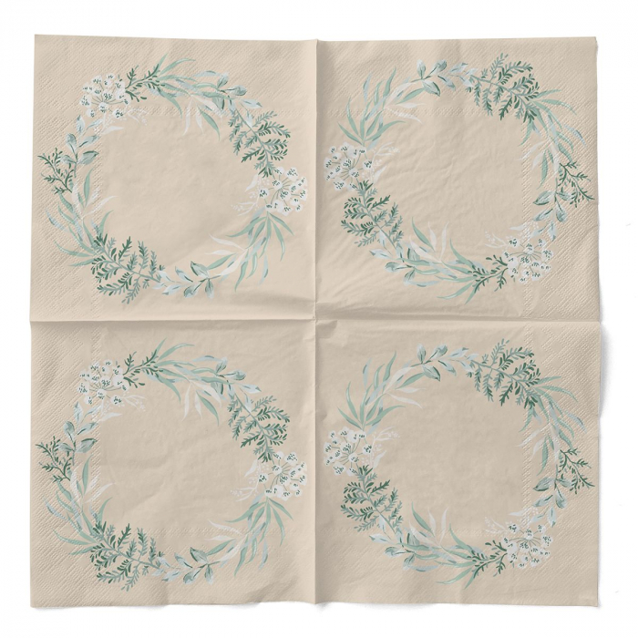 Servetele de masa 3 straturi Tissue Reciclat - Alea, 33 x 33 cm, 100 buc [3]