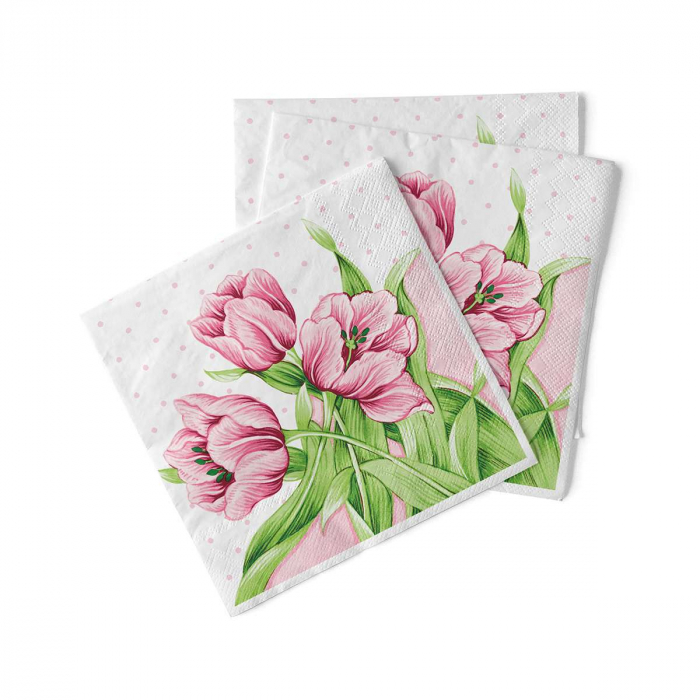 Servetele de masa 3 straturi Tissue - Elsa, 33 x 33 cm, 100 buc [2]