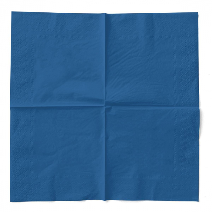 Servetele de masa 3 straturi, Tissue - ROYAL BLAU (albastru regal) / 33X33 cm / 30 buc [3]
