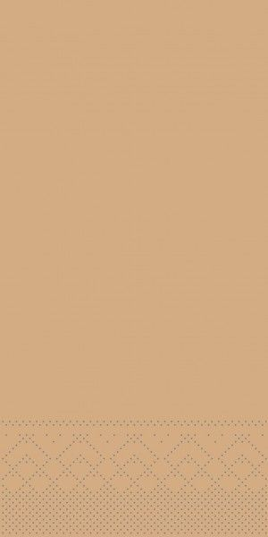 Servetele de masa 3 straturi Tissue - Sand (Cappuccino), 33 x 33 cm, pliate 1/8, 100 buc [1]