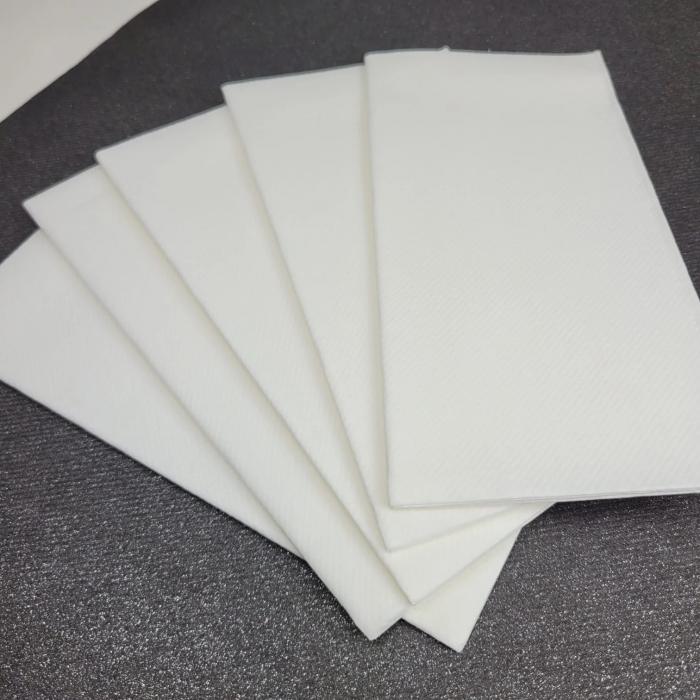 Servetele de masa festive Linclass albe, 40x33 cm, pliate 1/8, 75 buc [2]