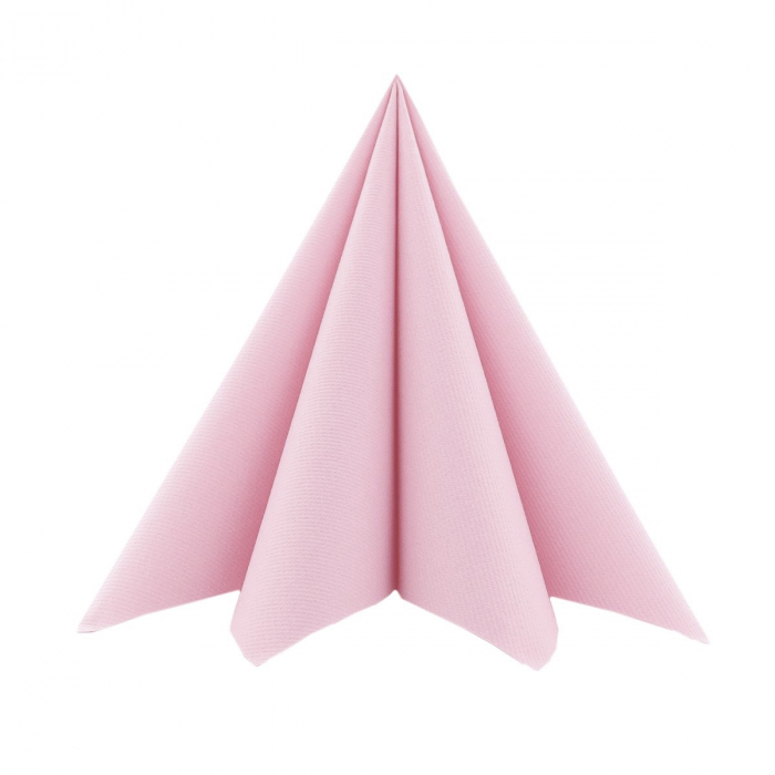 Servetele de masa festive Linclass - Antique Pink (Roz pastel) / 40 x 40 cm / 12 buc [1]