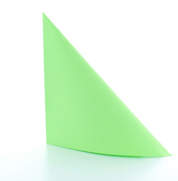 Servetele de masa festive Linclass - Apfelgrun (Culoarea mărului verde)  / 40 x 40 cm / 50 buc [2]