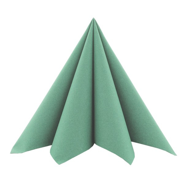 Servetele de masa festive Linclass - Eukalyptus (Verde eucalipt deschis) / 40 x 40 cm / 50 buc [1]