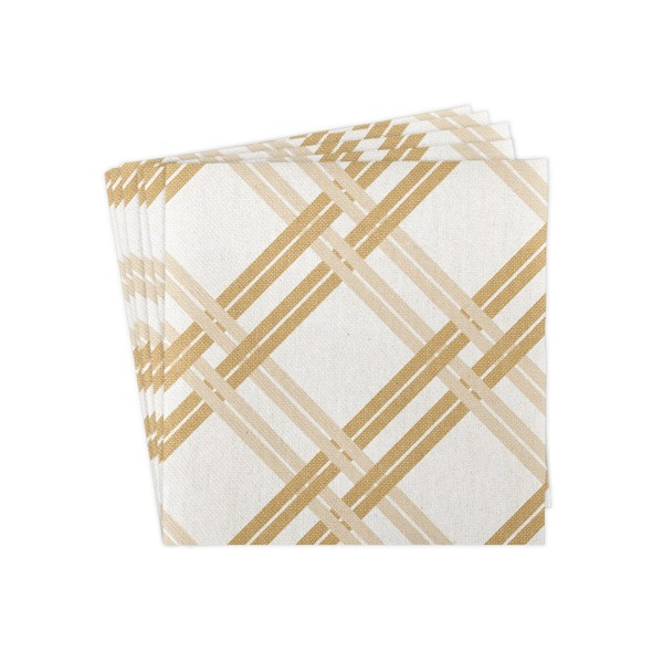 Servetele de masa festive Linclass - Fabio (Bej) / 40 x 40 cm / 50 buc [6]