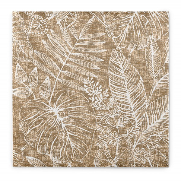 Servetele de masa festive Linclass - Kona (Bej) / 40 x 40 cm / 50 buc [1]
