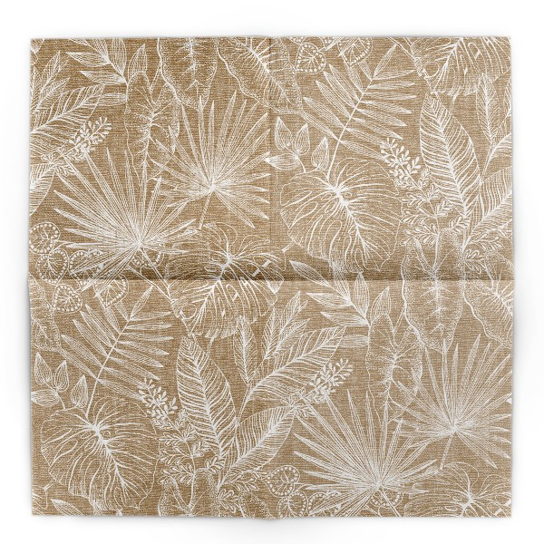 Servetele de masa festive Linclass - Kona (Bej) / 40 x 40 cm / 50 buc [3]