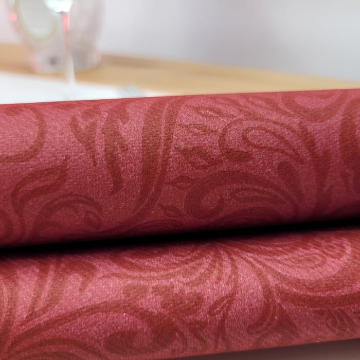 Servetele de masa festive Linclass - Lias (bordo) / 40 x 40 cm / 50 buc [5]