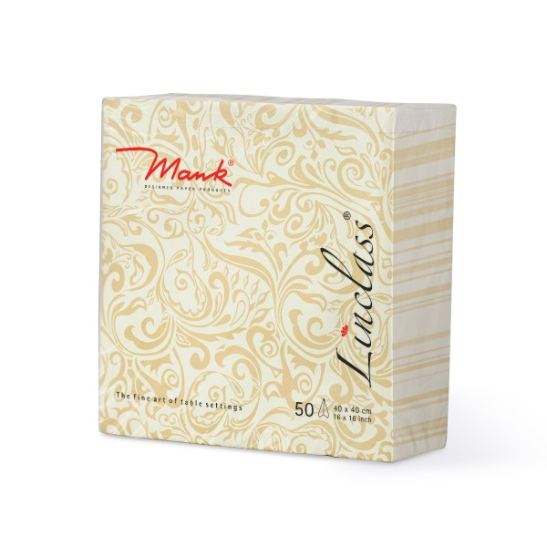 Servetele de masa festive Linclass - Lias (crem-bej) / 40 x 40 cm / 50 buc [5]