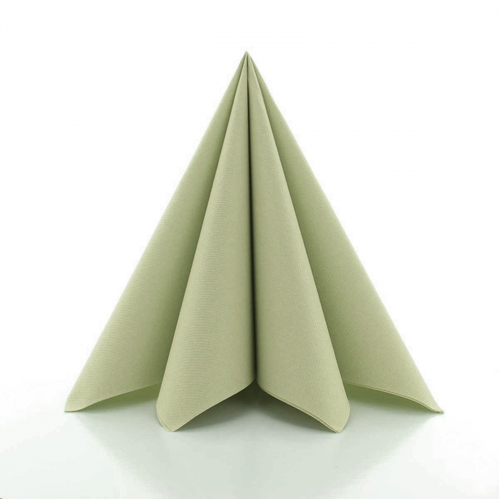 Servetele de masa festive Linclass - Olive (masliniu)/ 40 x 40 cm / 12 buc [1]