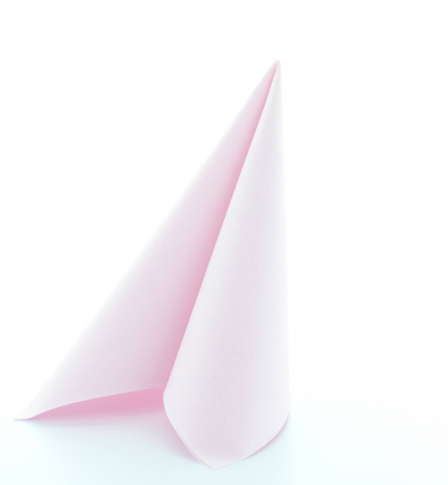 Servetele de masa festive Linclass (roz pal) / 40 x 40 cm / 20 buc [4]