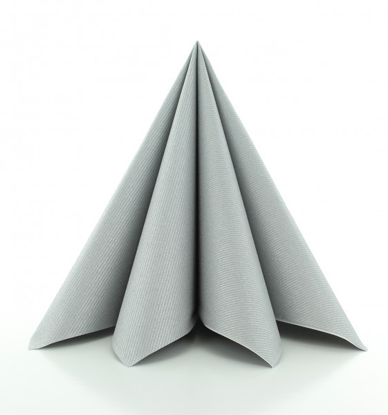 Servetele de masa festive Linclass - Silver (Argintii) / 40 x 40 cm / 12 buc [1]