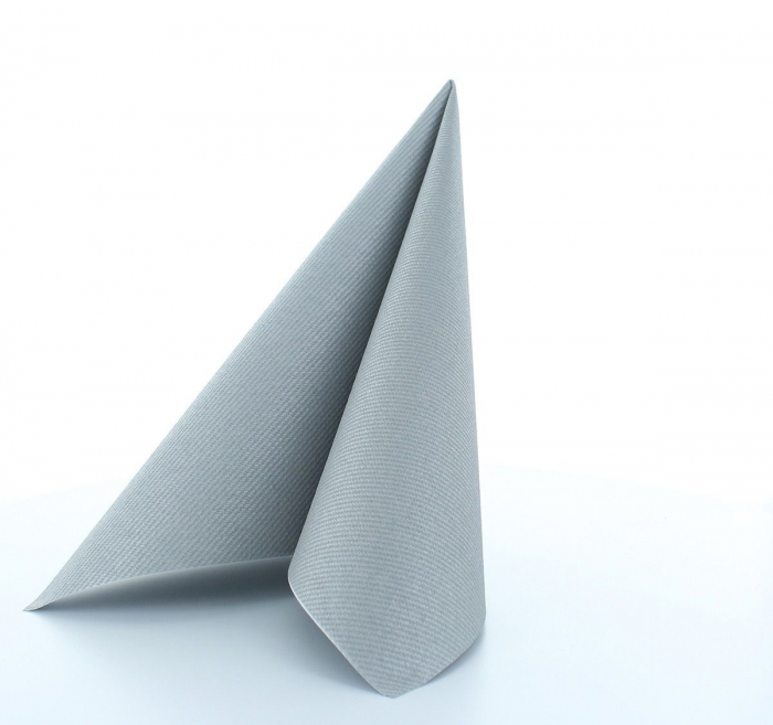 Servetele de masa festive Linclass - Silver (argintiu) / 40 x 40 cm / 25 buc [4]