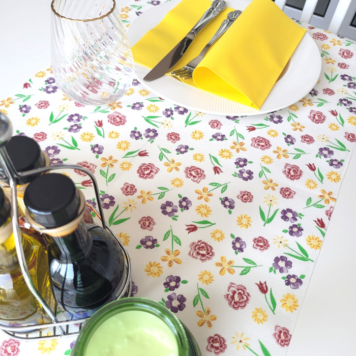 Servetele de masa festive Linclass - Yellow (Galben) / 40 x 40 cm / 50 buc [3]