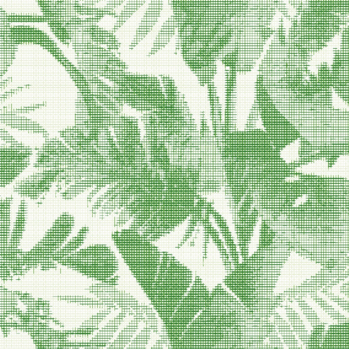 Servetele de masa festive Spanlin - Matis (imprimeu vegetal verde  / 40 x 40 cm / 30 buc [1]