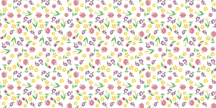 Traversa masa - Linclass Klara (flori) / 40x120 cm / Rola 20 bucati [7]