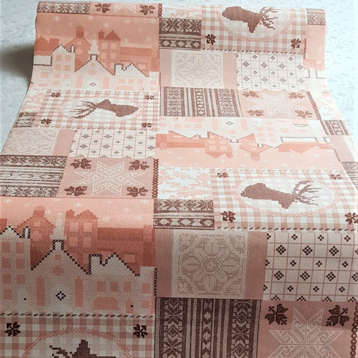 Traversa de masa Linclass - Luke (model rustic) / 40x120 cm / Rola 20 bucati [1]