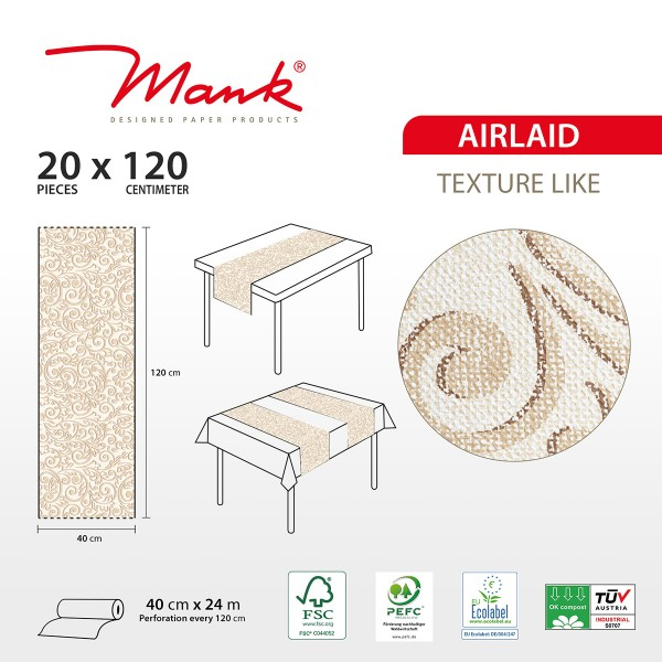 Traversa masa Linclass - Bosse (bej) / 40 cm x 24 m / 1 rola [2]