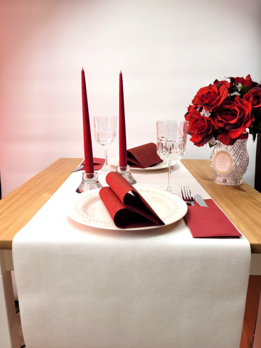 Traversa masa Linclass - White (Alb) / 40 cm x 24 m / 1 rola [1]