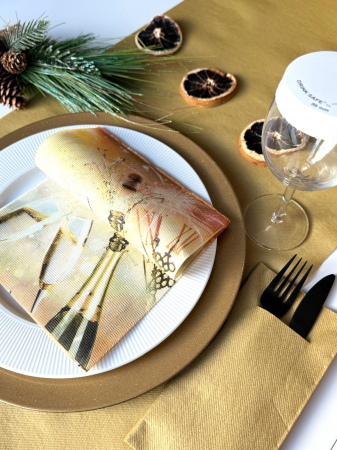 Servetele de masa festive Softpoint - Cheers / 40 x 40 cm / 20 buc [3]