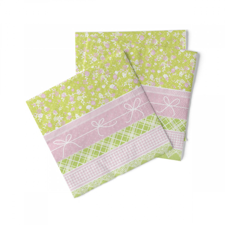 Servetele de masa 3 straturi Tissue - Hermine, 33 x 33 cm, 100 buc [1]