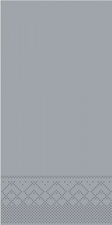 Servetele de masa, 3 straturi - Servetele de masa 3 straturi Tissue - Gri, 40 x 40 cm, pliate 1/8, 100 buc