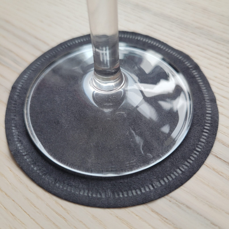 Coastere/suporturi din hartie pentru pahare sau cesti / negre / diametru 9 cm / 250 buc [1]