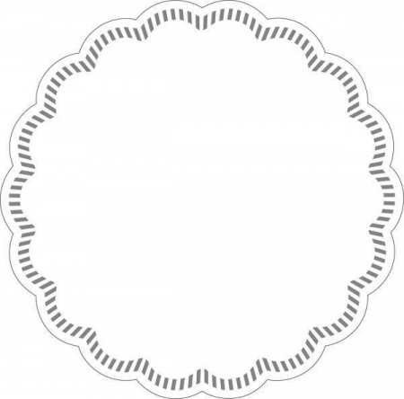 CAPACE, COASTERE & BAVETE - Coastere/suporturi din hartie Tissue pentru pahare sau cesti / albe / diametru 9 cm / 250 buc