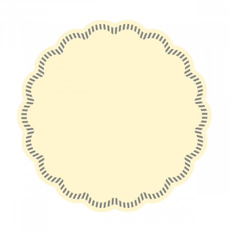 CAPACE, COASTERE & BAVETE - Coastere/suporturi din hartie Tissue pentru pahare sau cesti / crem/ diametru 9 cm / 250 buc