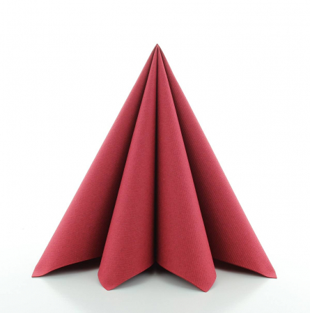 Servetele de masa FESTIVE - Servetele de masa festive Linclass - Bordeaux (Bordo) / 40 x 40 cm / 50 buc
