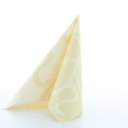 Servetele de masa festive Linclass - Flair (Crem) / 40x40 cm / 50 buc [3]