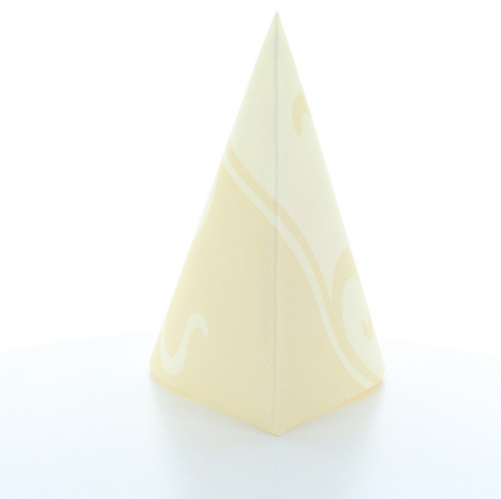 Servetele de masa festive Linclass - Flair (Crem) / 40x40 cm / 50 buc [2]