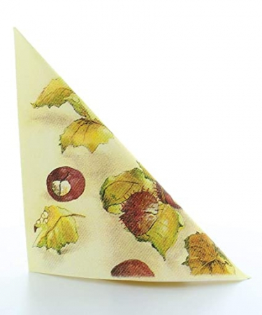 Servetele de masa festive Linclass - Kastanie (castane) / 40 x 40 cm / 50 buc [3]